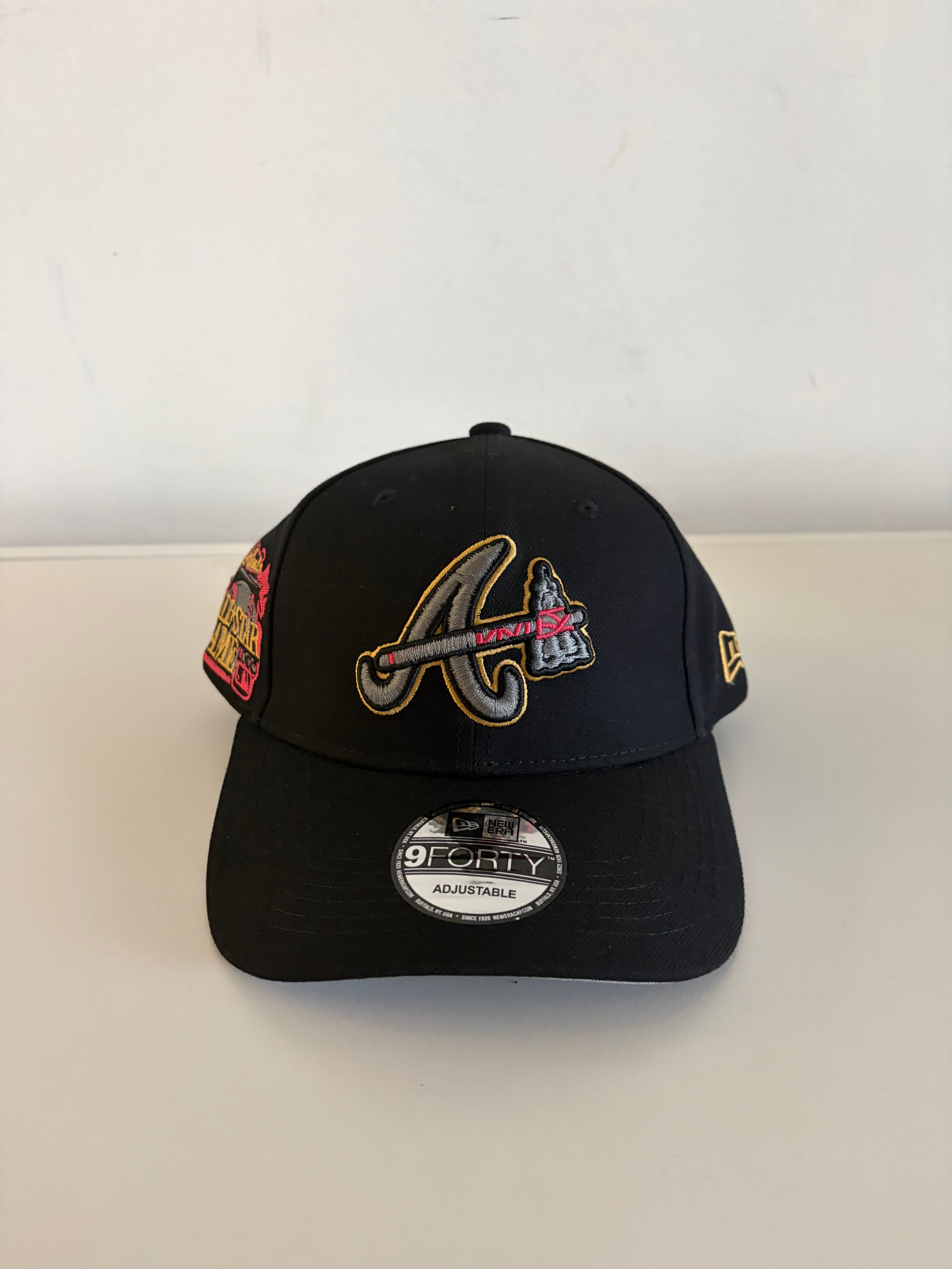 New Era Atlanta Braves 9FORTY Adjustable Cap – Black w/ 2000 All-Star Game Patch