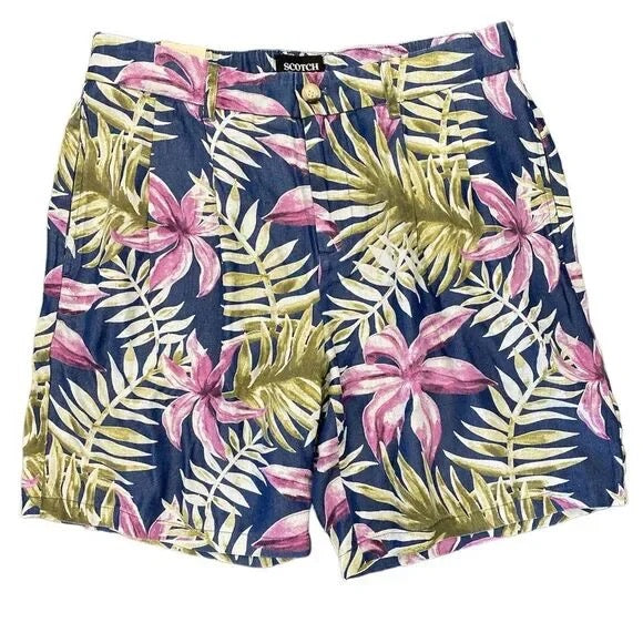 Scotch & Soda "Hawaii" Shorts Multi