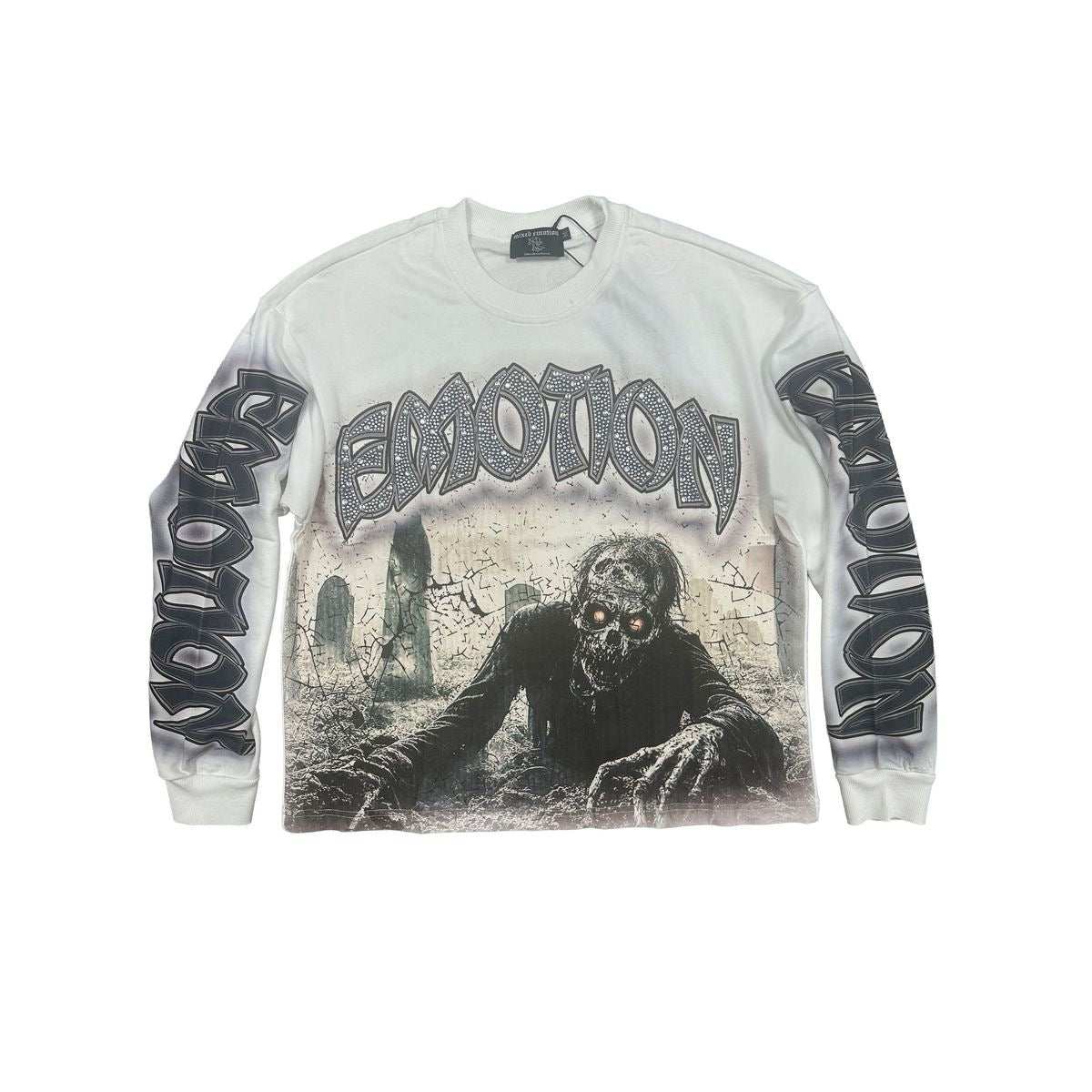 Mixed Emotion "Resurrection" Long Sleeve White