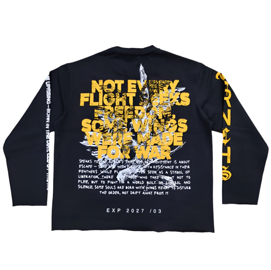 Trnchs "Wings For War" Tee Black