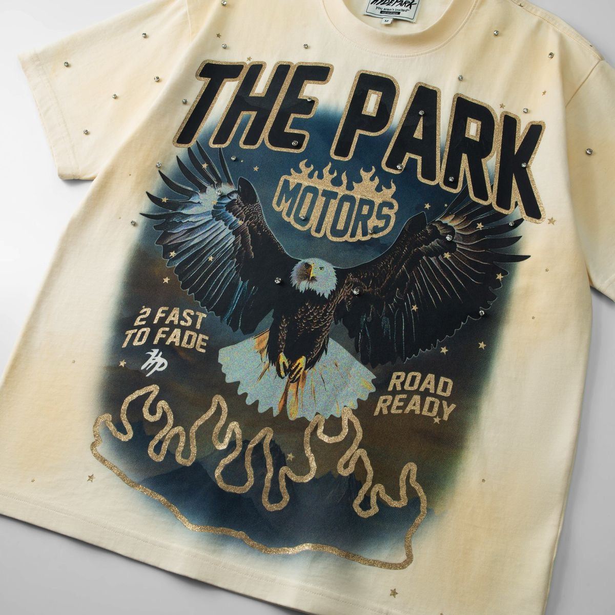 Hyde Park "Motor Park" Tee Cream