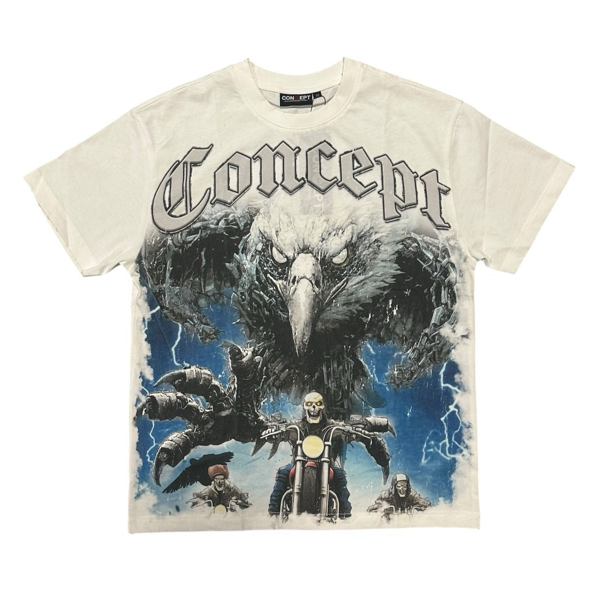 Concept "Black Hawk" Tee White
