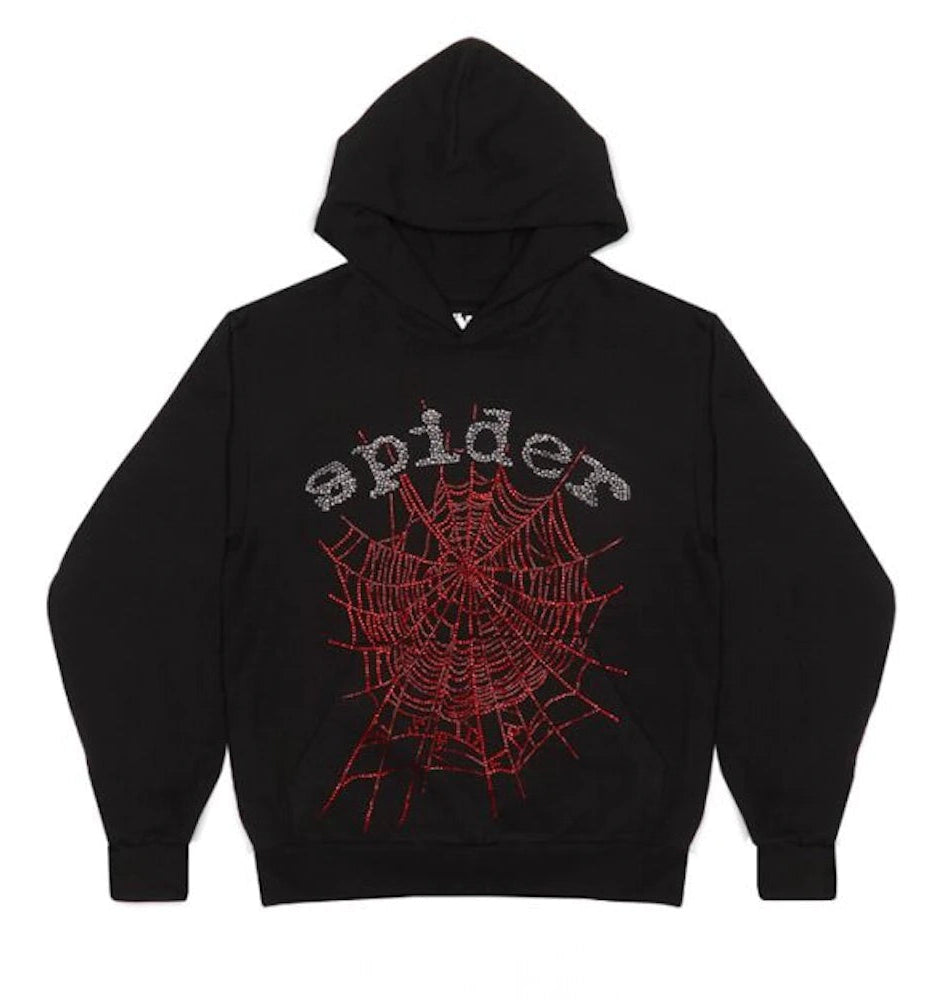 Spider Hoodie Black/Red