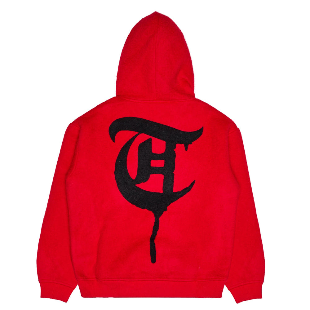Trnchs "Wolffur" Hoodie Red