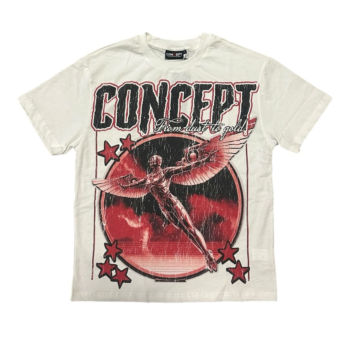 Concept "Dust to Gold" Tee White