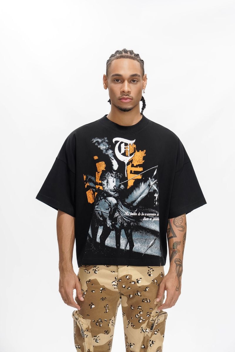 Trnchs "Warrior In The Garden" Tee Black