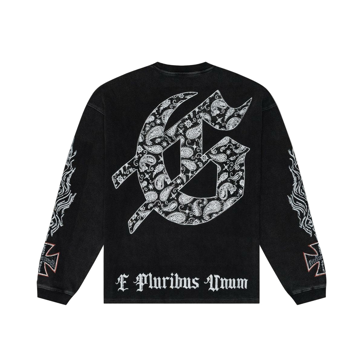 God Speed "Hollywood Inferno" Long Sleeve Tee Black