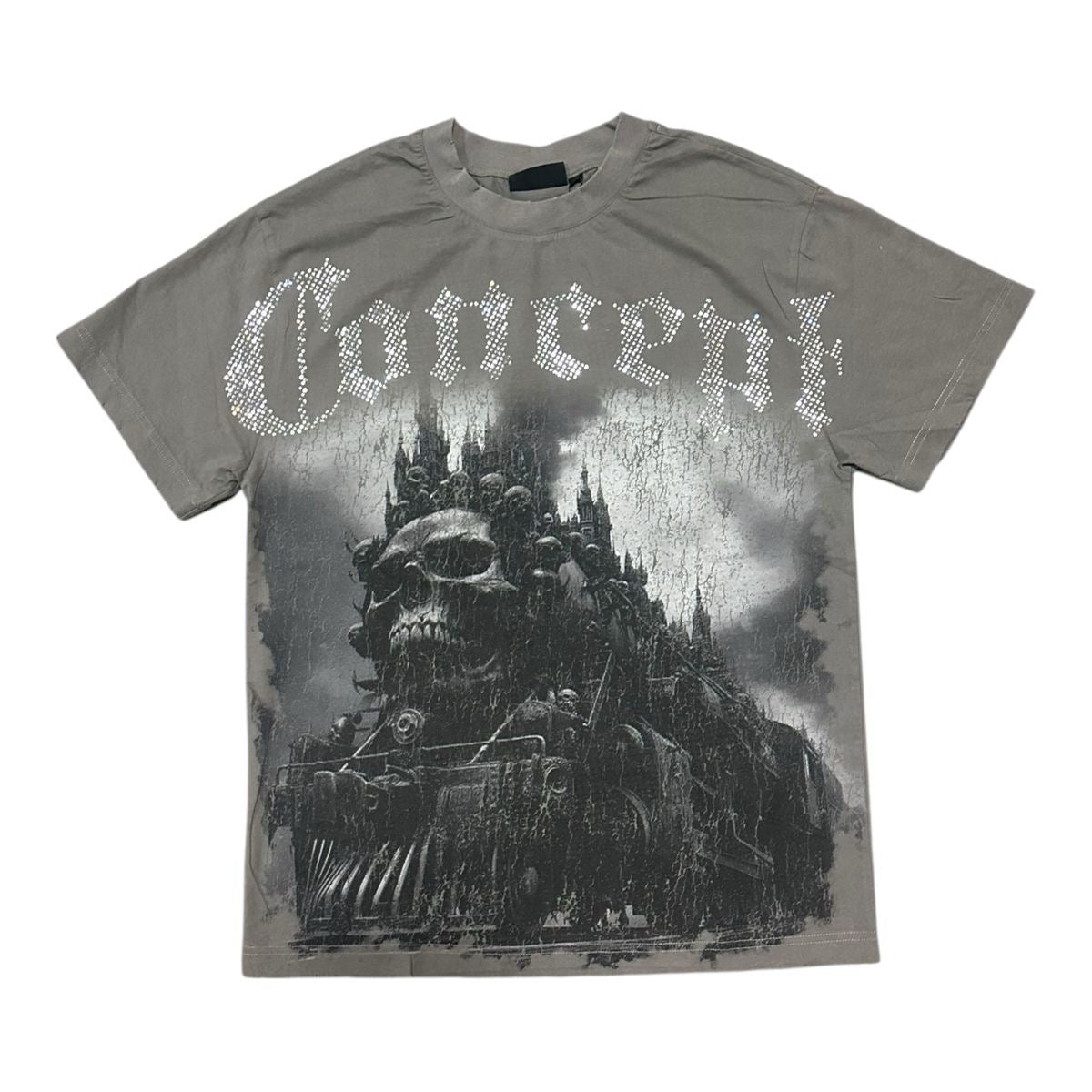 Concept "Mid Night" Tee Grey Wash