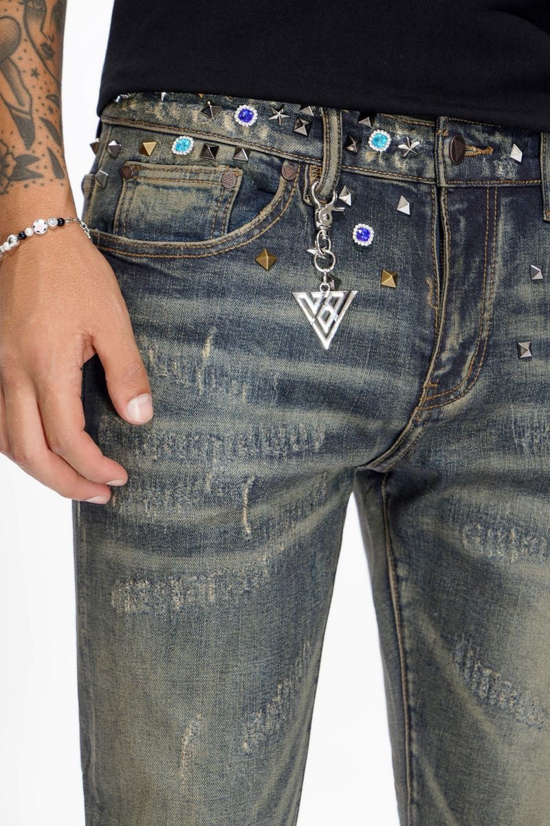 Valabasas "Ionic" Slim Vintage Wash Waxed