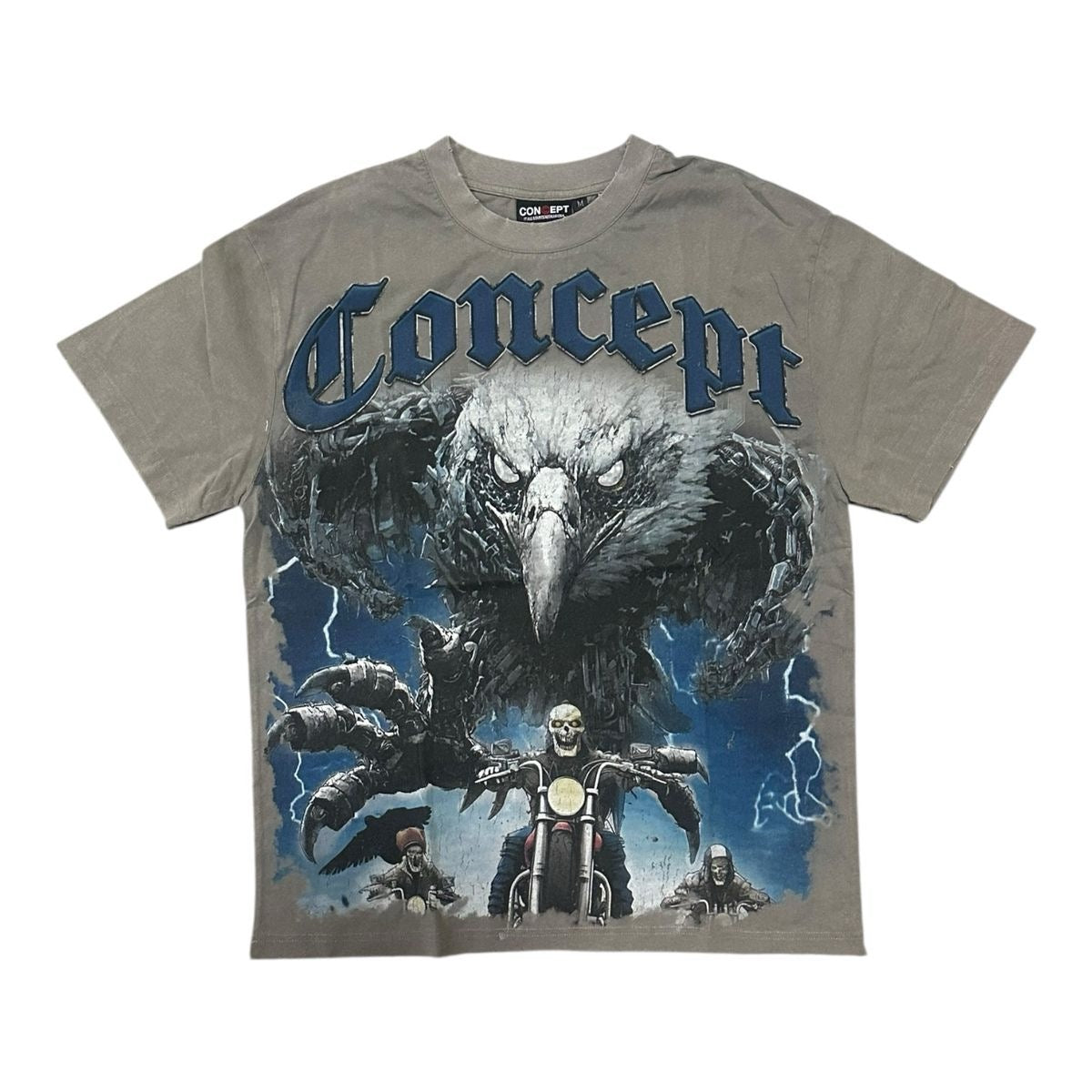 Concept "Black Hawk" Tee Grey Wash