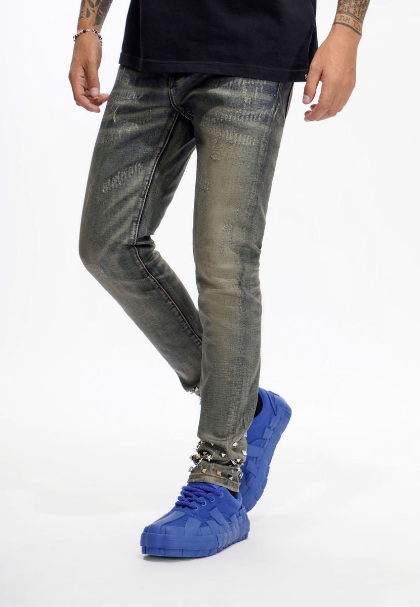 Valabasas "Ionic" Slim Vintage Wash Waxed