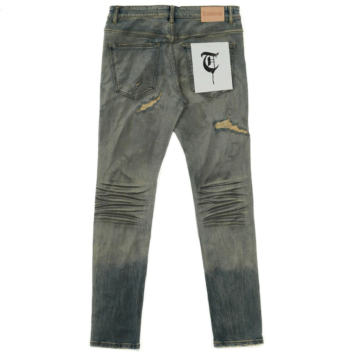 Trnchs "Ehab" Skinny Acid Wash