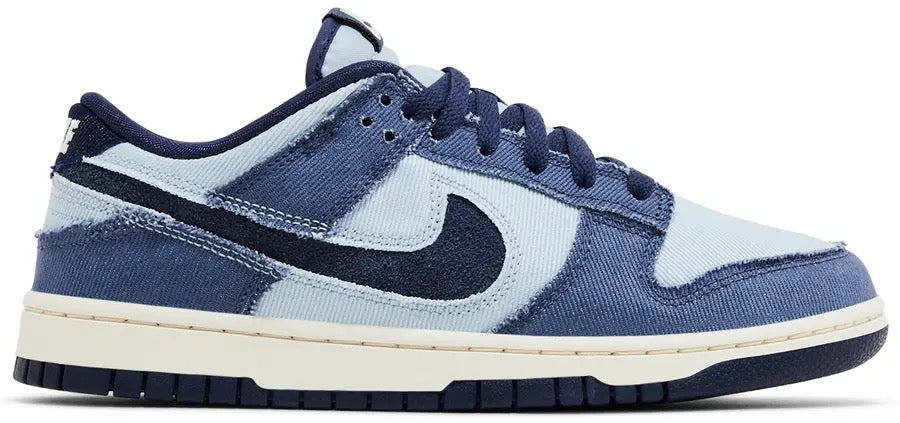 スニーカー NIKE DUNK LOW SE DENIM OREWOOD 27.5 Nike Dunk Low Retro SE Blue Denim