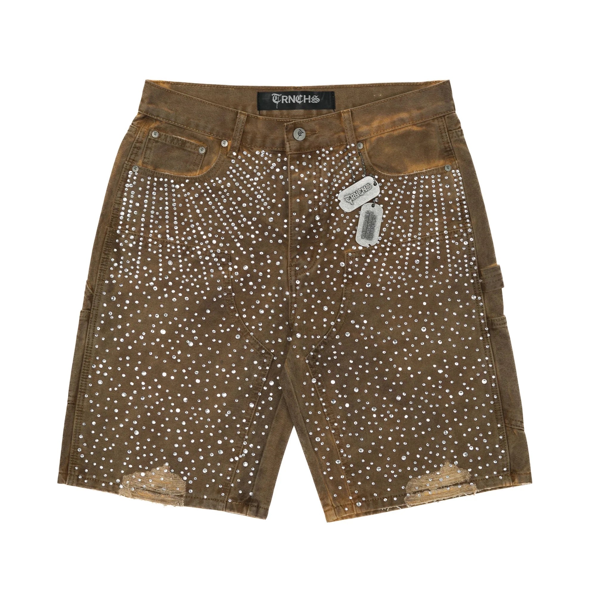 Trnchs "Al-Nujum" Diamond Shirts Brown