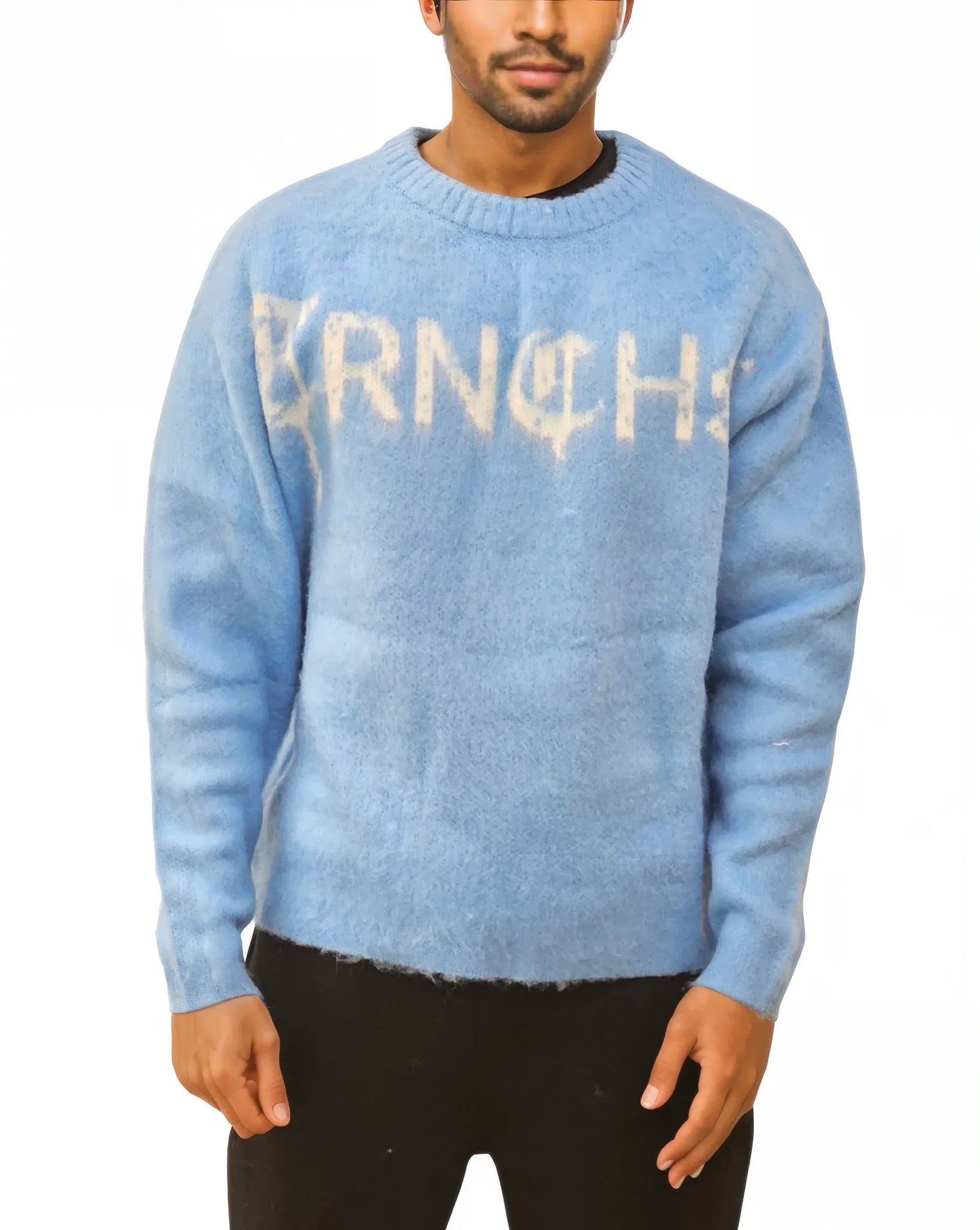 Trnchs "Mohair" Sweater  Baby Blue