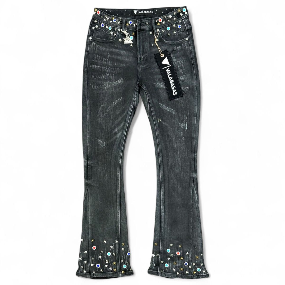 Valabasas "Ion" 33" Stacked Grey Waxed