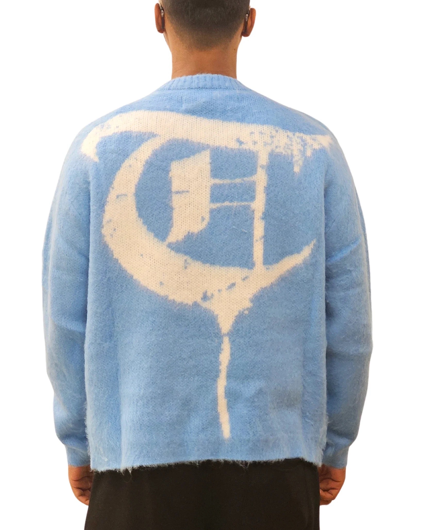 Trnchs "Mohair" Sweater  Baby Blue