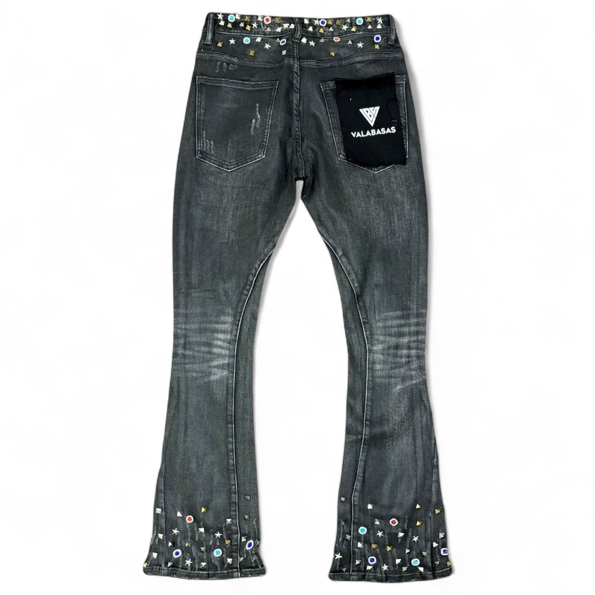 Valabasas "Ion" 33" Stacked Grey Waxed