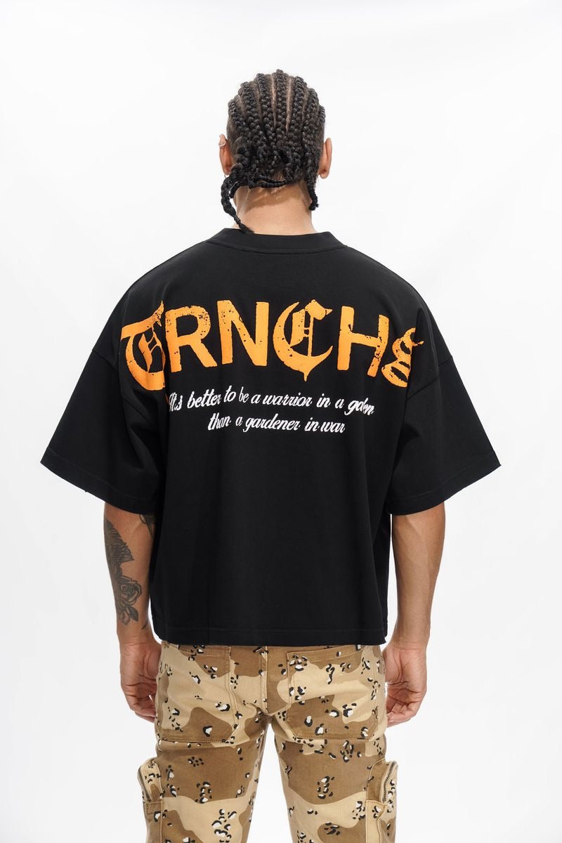 Trnchs "Warrior In The Garden" Tee Black