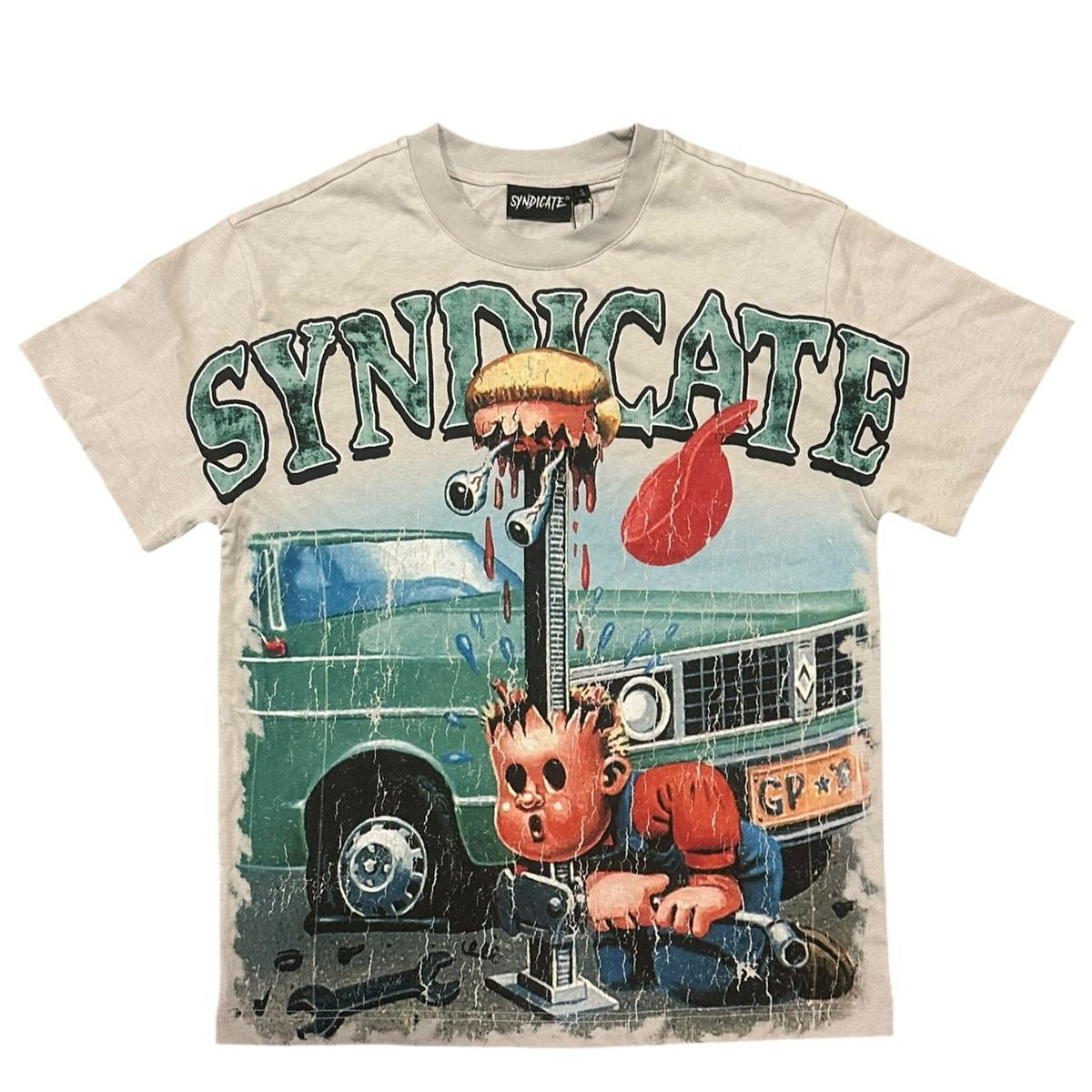 Syndicate "Jack Of All Trades" Tee White Wash