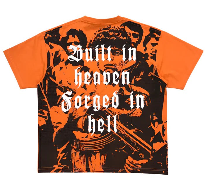 Trnchs "HellBound Glory" Tee Orange