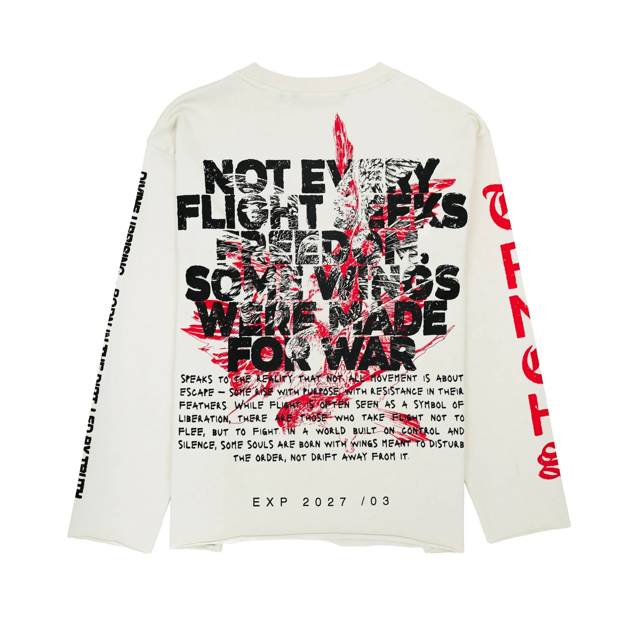 Trnchs "Wings For War" Tee White