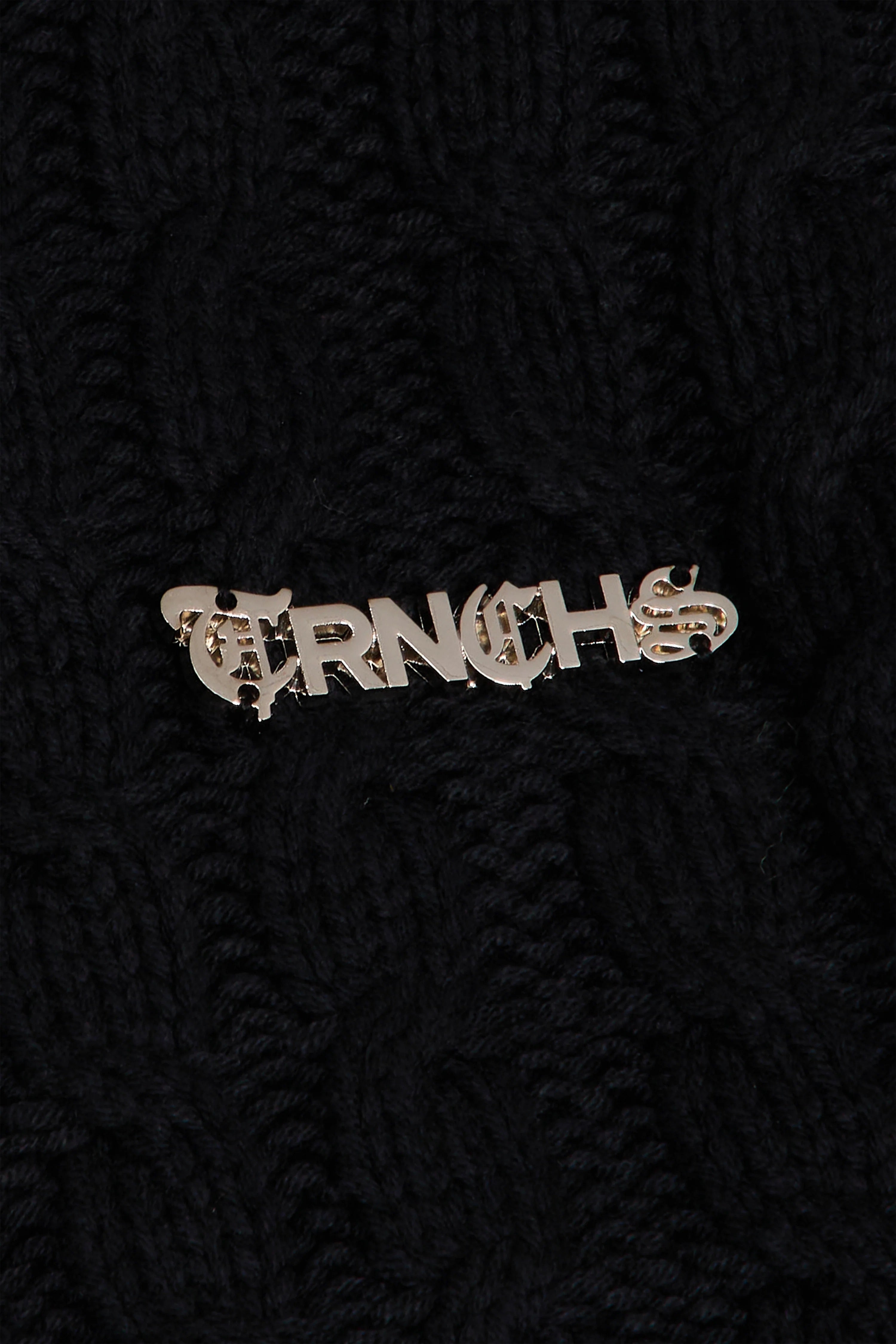 Trnchs "Tilden" Sweater Black (Oversized)