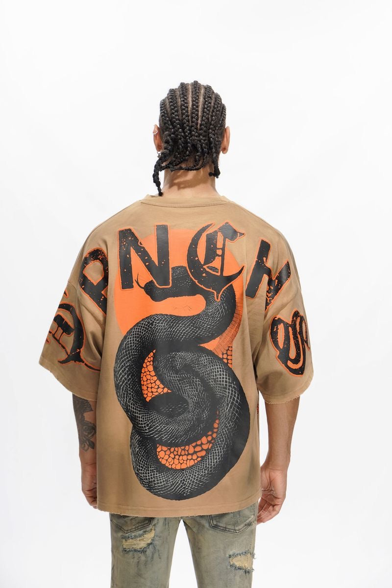 Trnchs "Ruthless Soil" Tee Brown Vintage