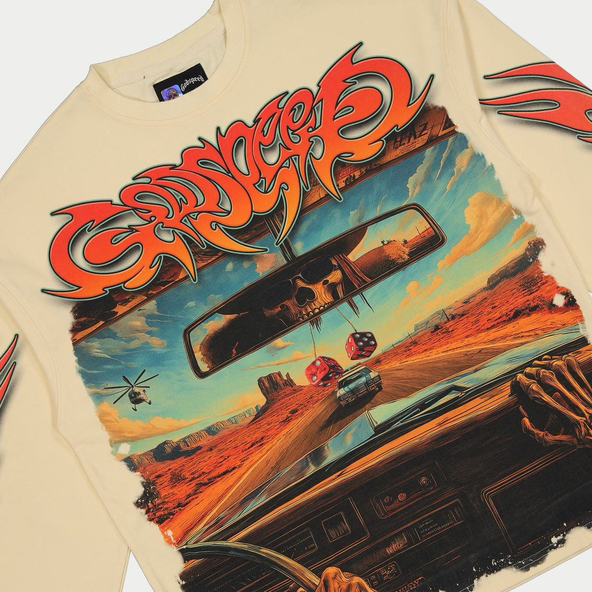 God Speed "On The Run" Long Sleeve Tee Multi