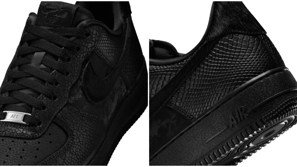 Air Force 1 Black Pony Hair