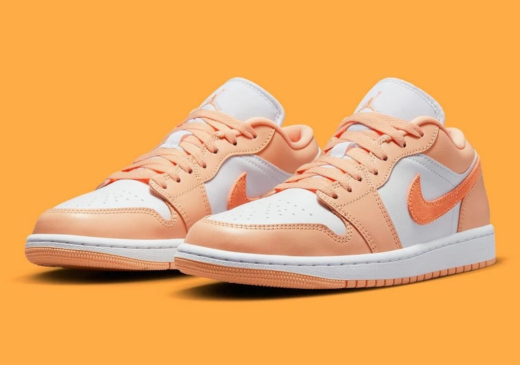 Air−J AJ-SOLAR16W OR ORANGE Wmns Air JHordan 1 Low Sunset Haze