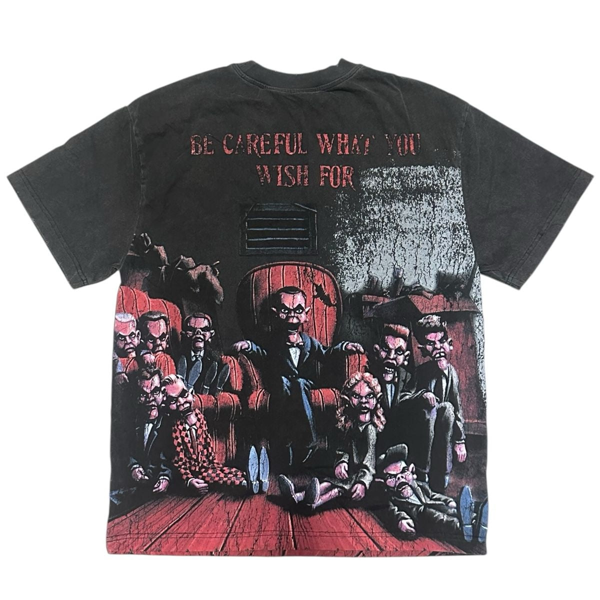 Syndicate "Wishes" Tee Black Wash