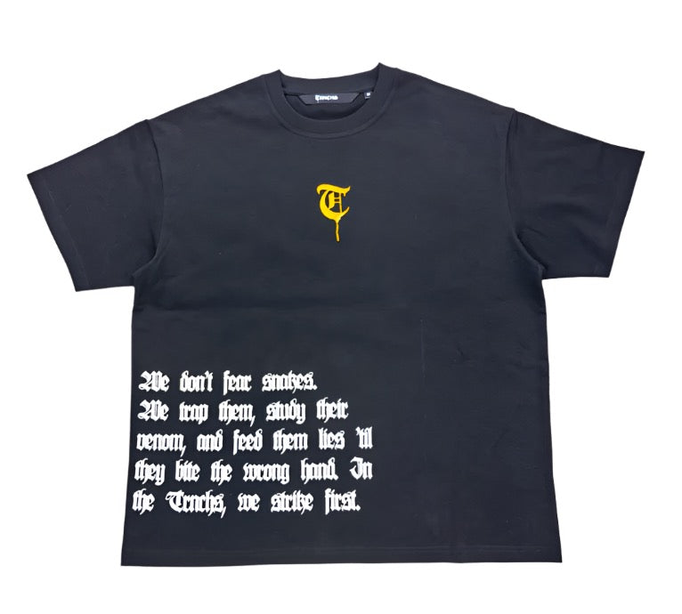 Trnchs "Strike First" Tee Black