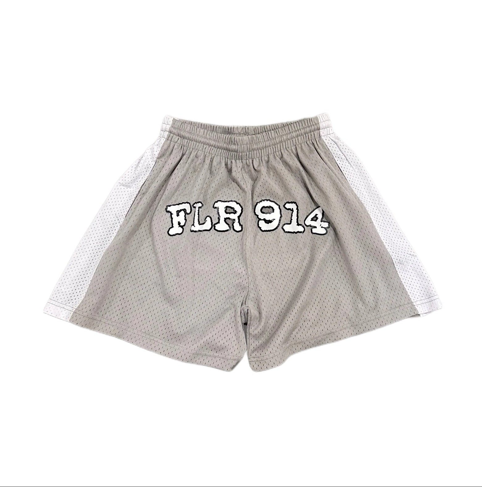 FLR914 "Line" Shorts Grey
