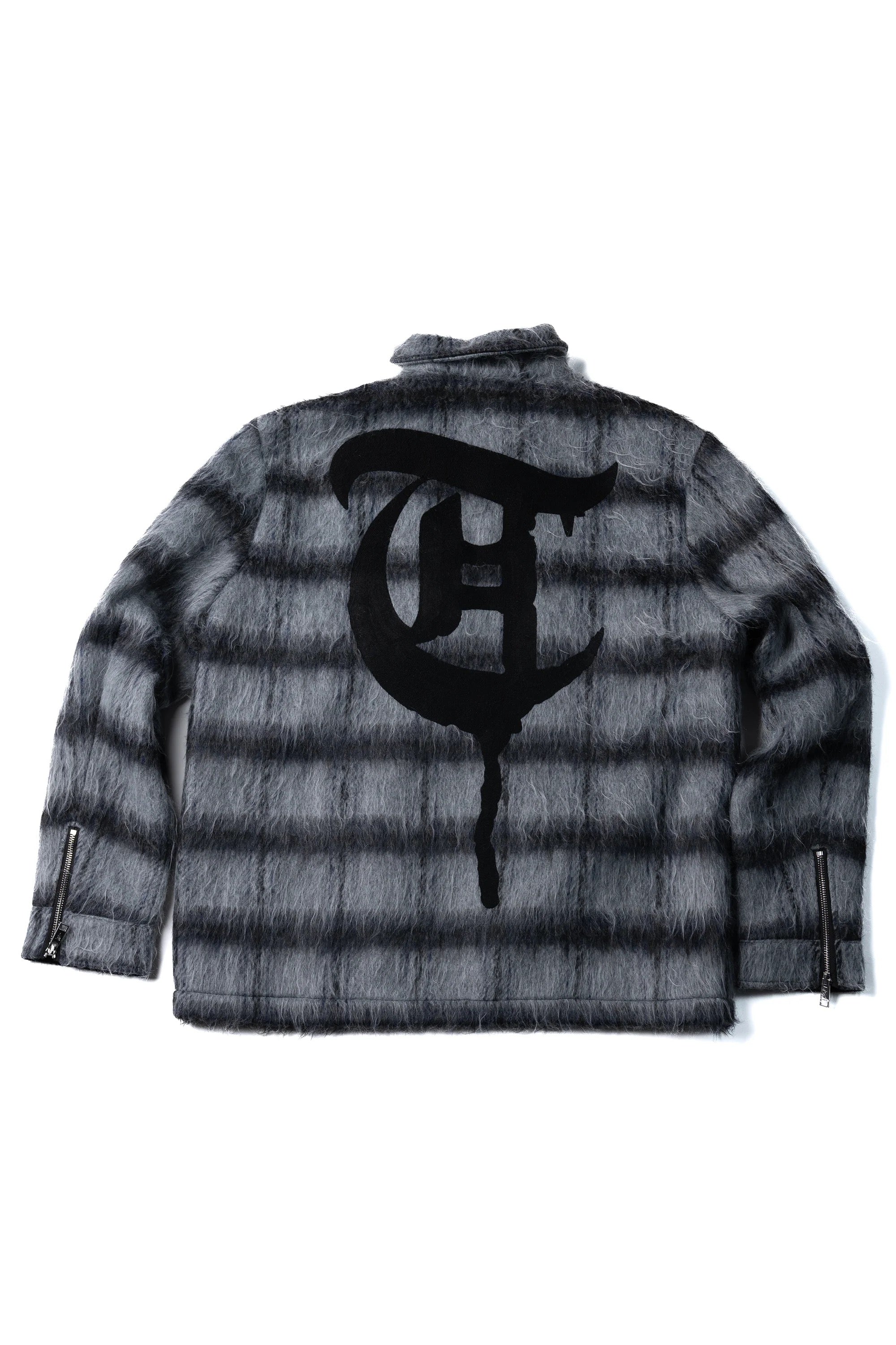 Trnchs "Wolffur" Button Up Navy