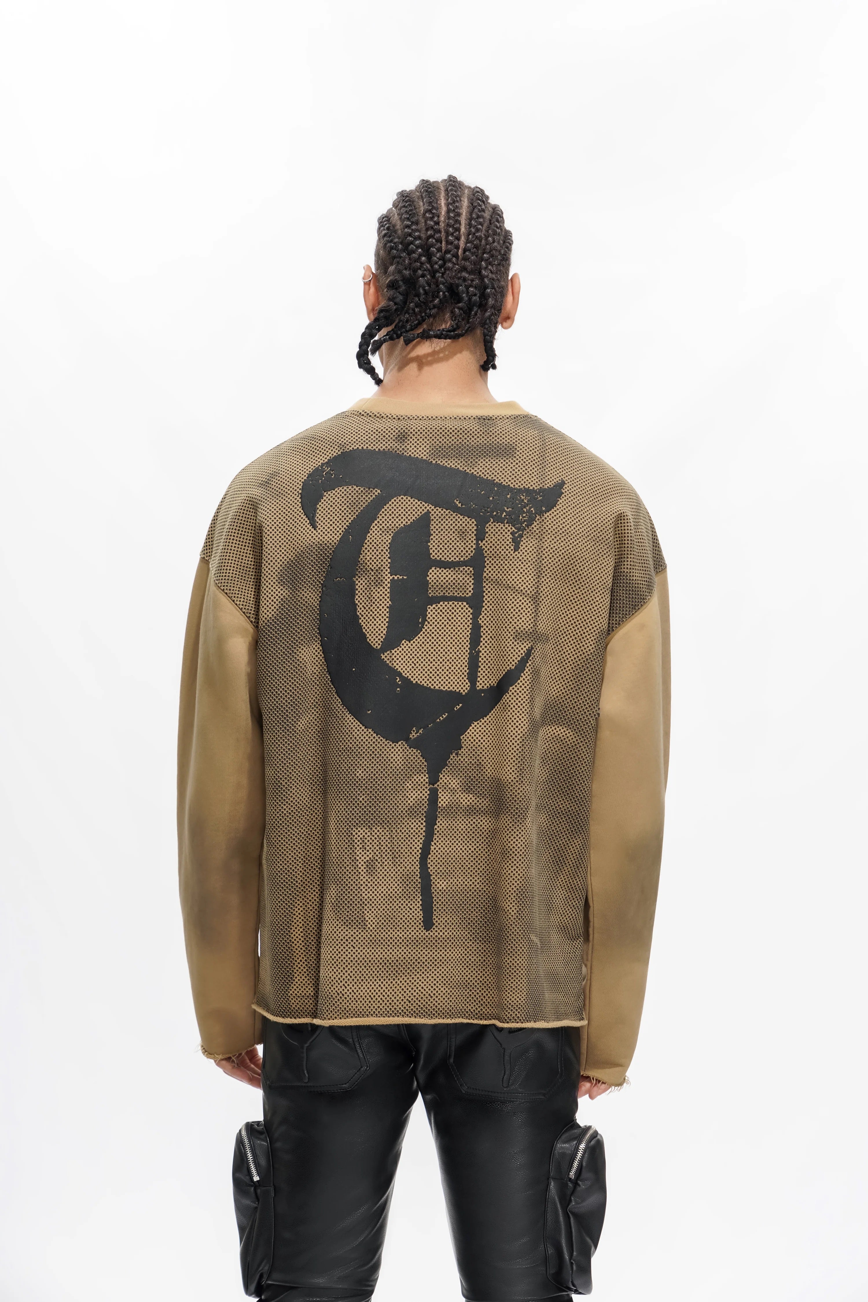 Trnchs "Refuse To Be Silenced" Sweater Brown