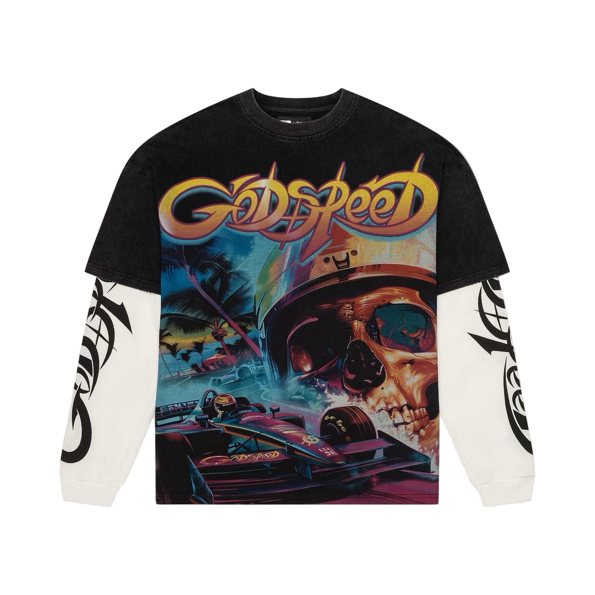 God Speed "F1 Dreams" Long Sleeve Tee Multi