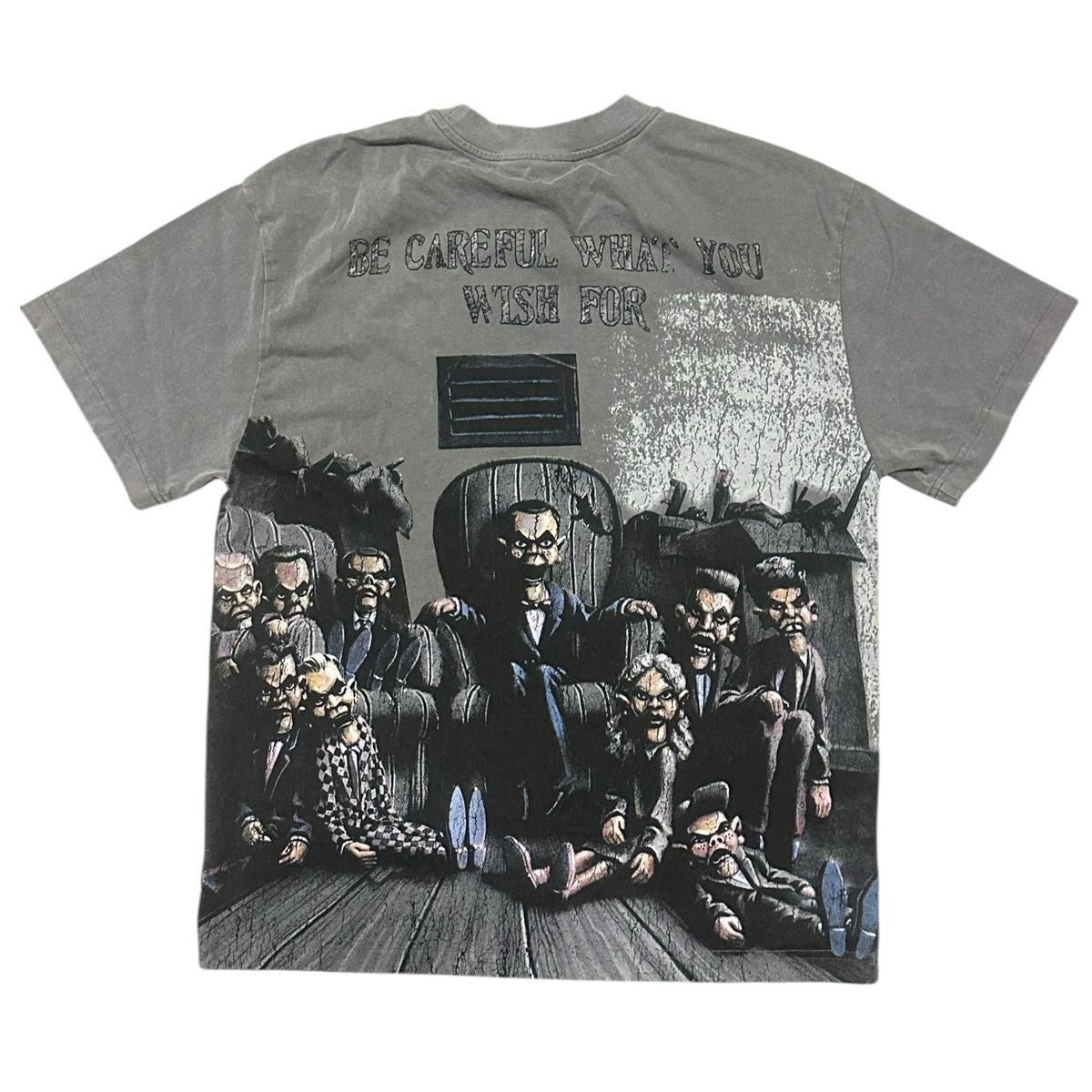 Syndicate "Wishes" Tee Grey Wash