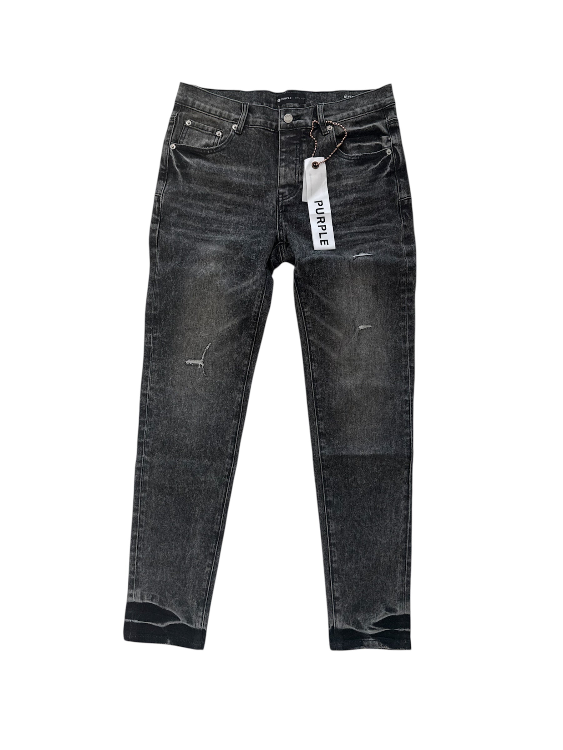 Purple Brand "Basic" Skinny Grey Wash