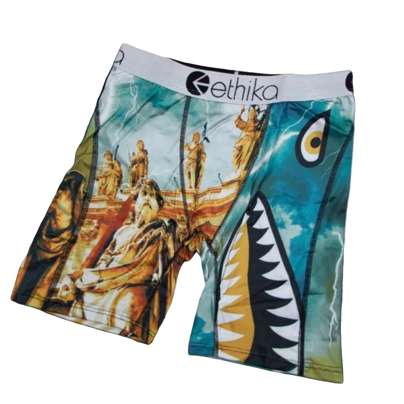 Ethika “Statue Lightning Shark” Boxer Briefs – Multi Color