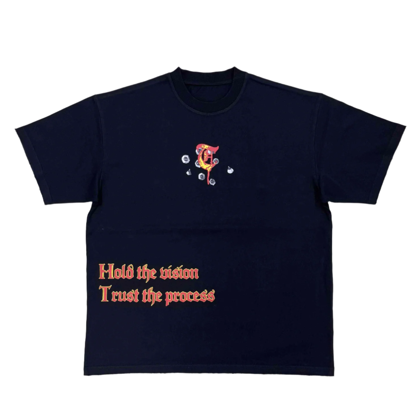 "LAYERS OF VISION" Black Tee