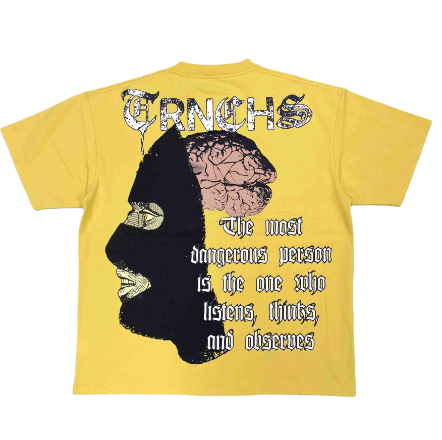 "DANGEROUS" Yellow Tee