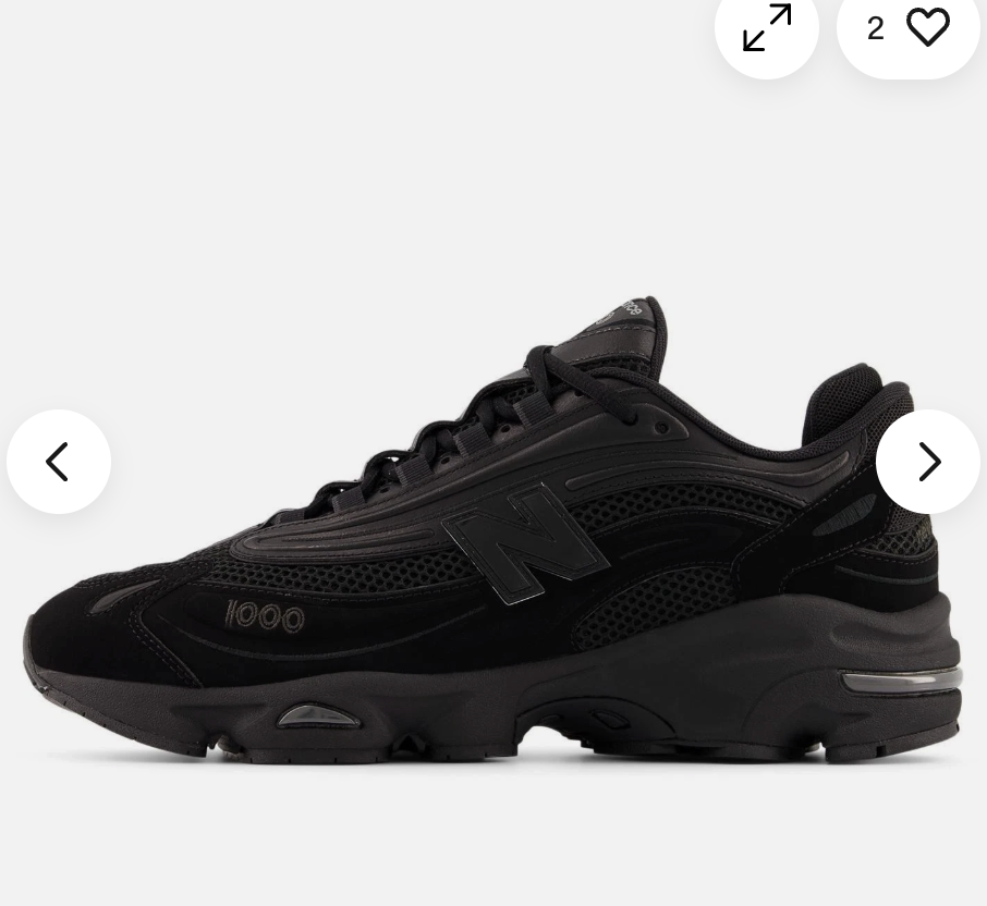 New Balance M1000B black