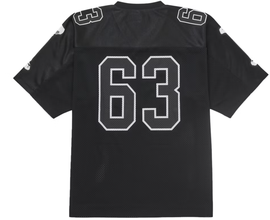 Supreme Bones Football Jersey Black