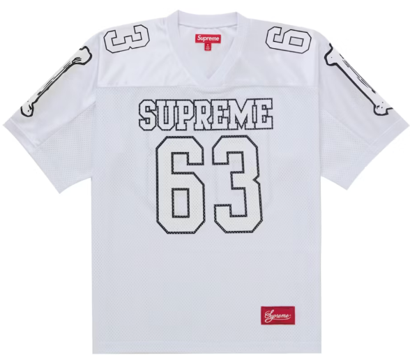 Supreme Bones Football Jersey White