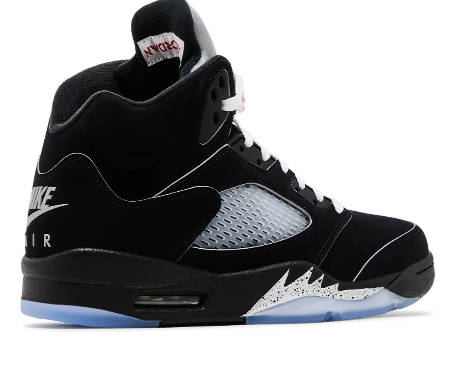 Air Jordan 5 Retro OG Black Metallic Reimagined sneaker, side view