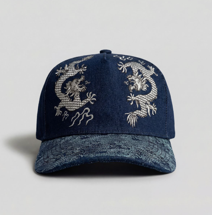 Valabasas 'Drako' indigo hat.