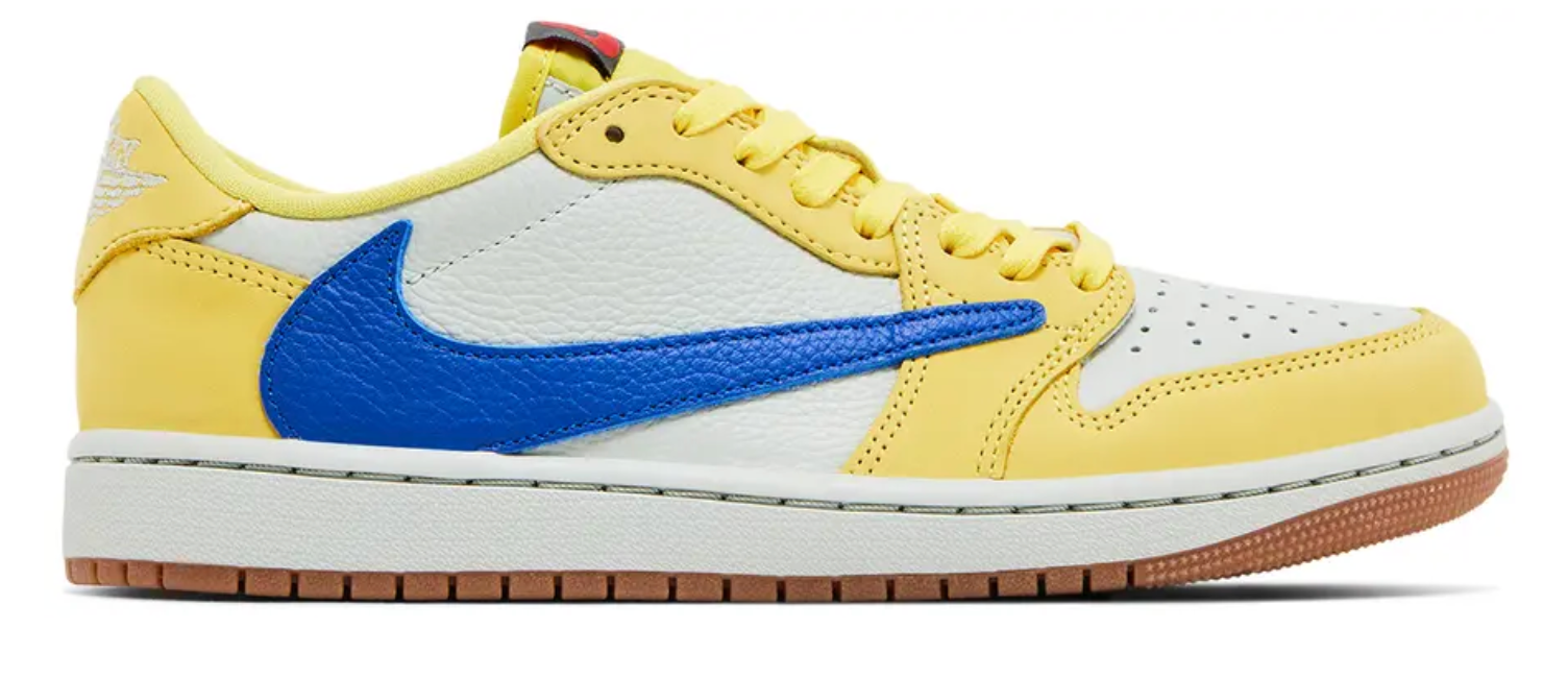 Travis Scott x Air Jordan 1 Low OG SP "Canary" (2024)