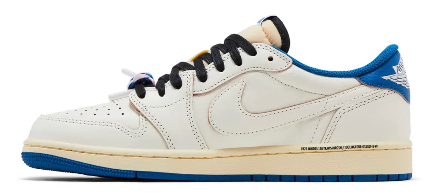 Travis Scott x Fragment x Air Jordan 1 Low OG SP "Military Blue" (2025)
