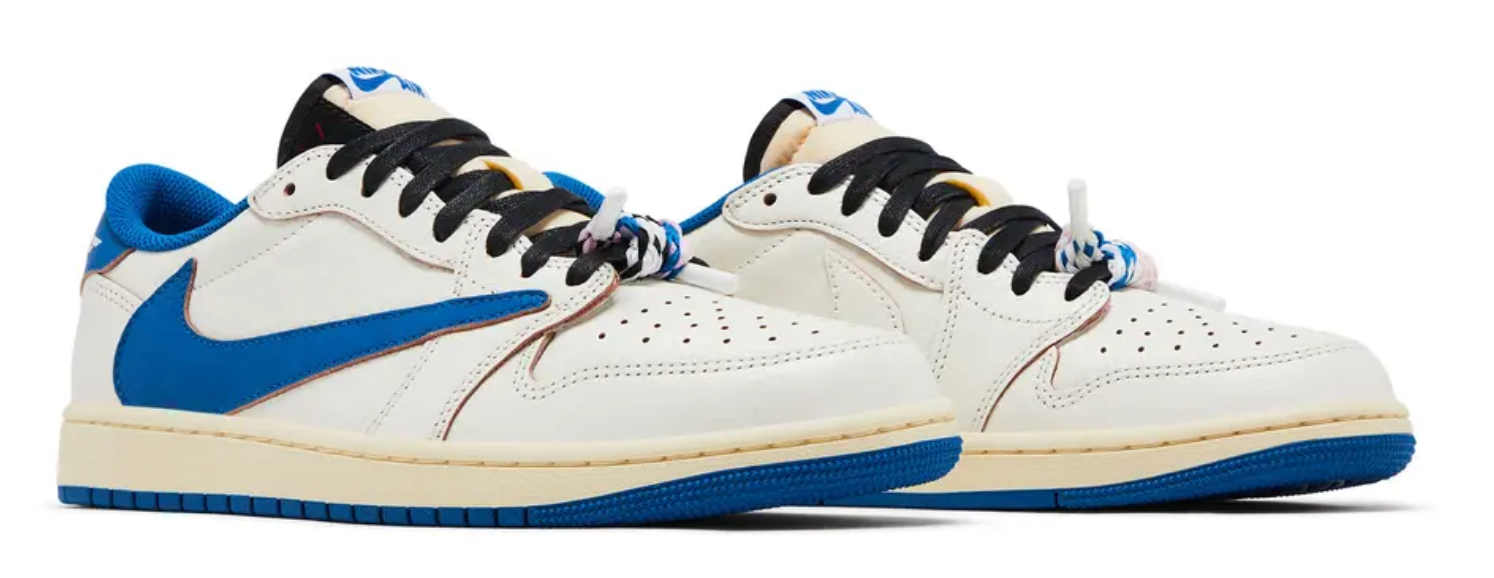 Travis Scott x Fragment x Air Jordan 1 Low OG SP "Military Blue" (2025)